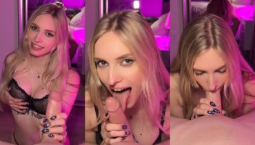 Novaruu's Deepthroat Show: She Swallows Every Inch